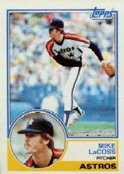 1983 Topps      092      Mike LaCoss